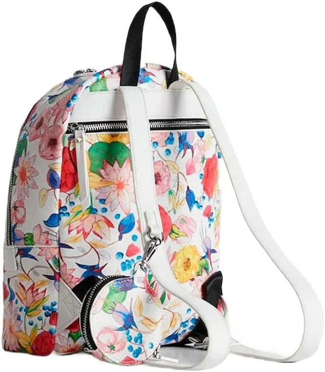 Desigual Damen Rucksack „Small Backpack Flowers“ - Blumenmuster 22SAKP161000U Desigual Damen Rucksack „Small Backpack Flowers“ - Blumenmuster 22SAKP161000U