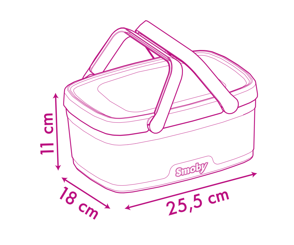 Smoby Smoby Disney Prinzess Picknickkorb