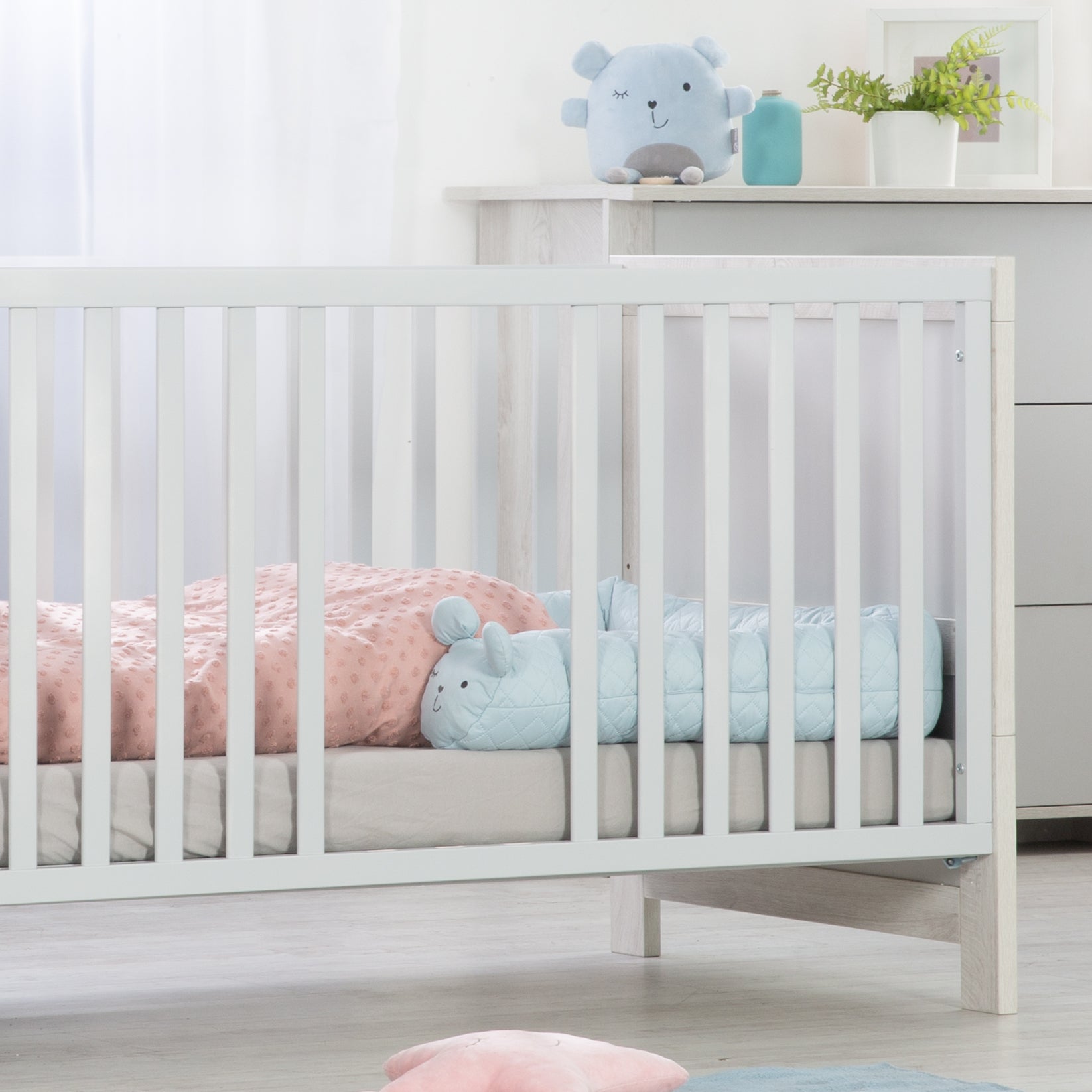 Roba 284100V231 Bettschlange roba Style türkis – Babynester - Bild 4 Roba 284100V231 Bettschlange roba Style türkis – Babynester - Produktbild 4