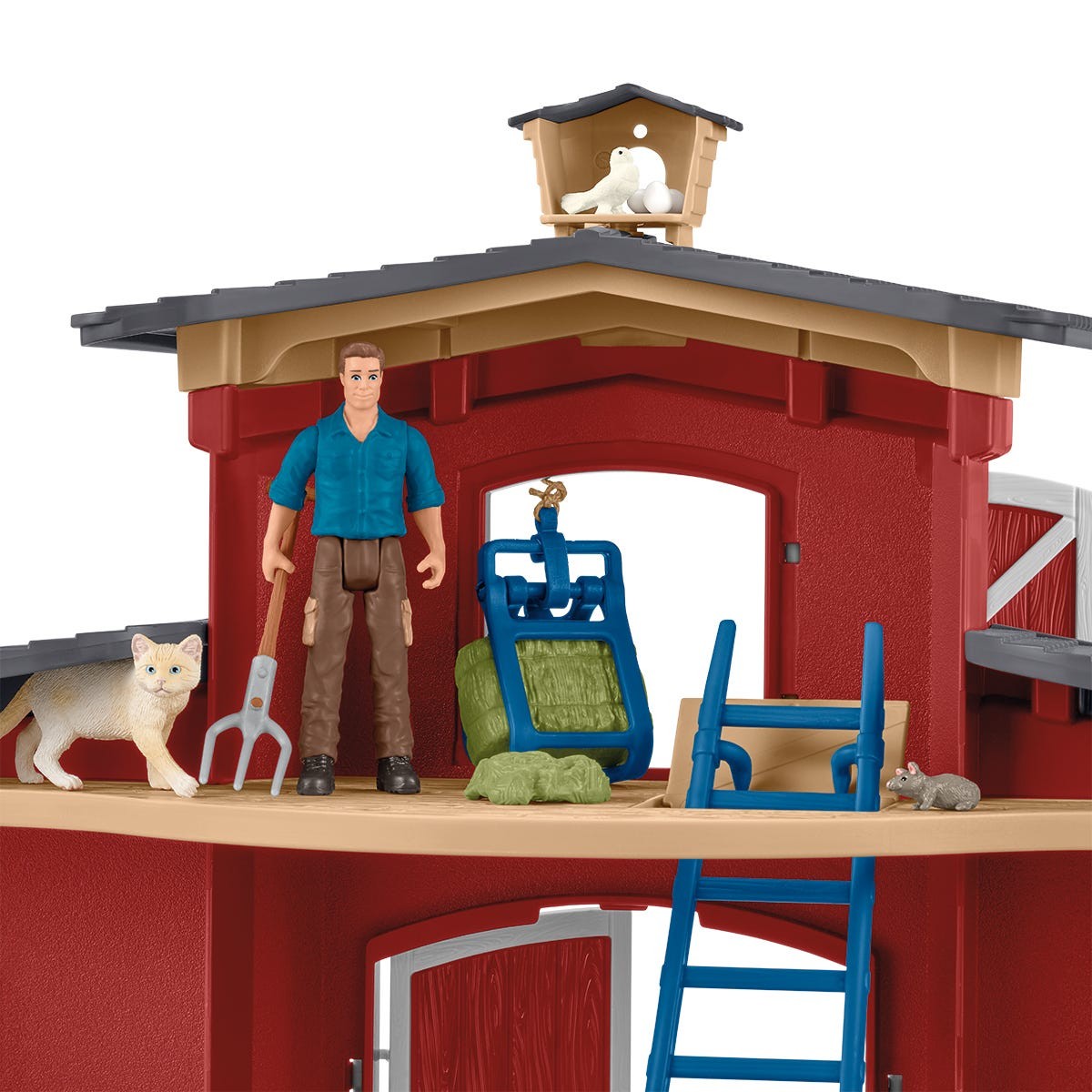 Schleich® 42606 Große Farm mit Tieren und Zubehör