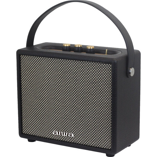 Aiwa_RS-X40_Diviner_Play_40_Watt,_Bluetooth_Lautsprecher_inkl._Fernbedienung,_TWS,_USB,_schwarz, Elektronik, Sprecher, Radio