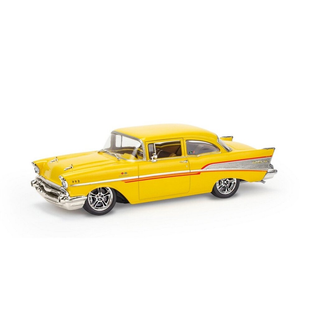 Revell_14551_Chevy_BEL_AIR_Two_Door_1957_1:25, Auto, Limousine, Coupé, Leichtmetallfelge, Rad