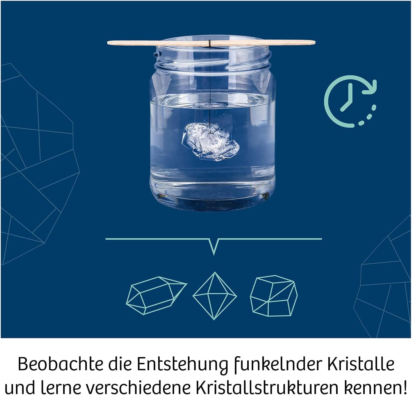 Kosmos Kristalle Züchten - Faszinierender Chemie-Experimentierkasten Für Kinder Ab 10 Jahren 645601 Krug