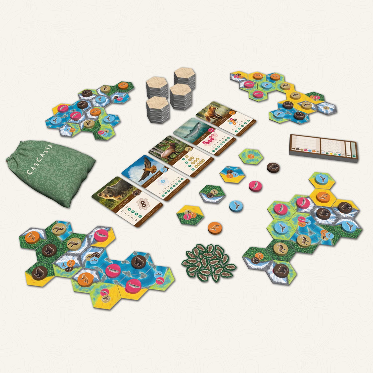 Kosmos Cascadia - Im Herzen Der Natur - Spiel Des Jahres 2022 682590 Kosmos Cascadia - Im Herzen Der Natur - Spiel Des Jahres 2022 682590