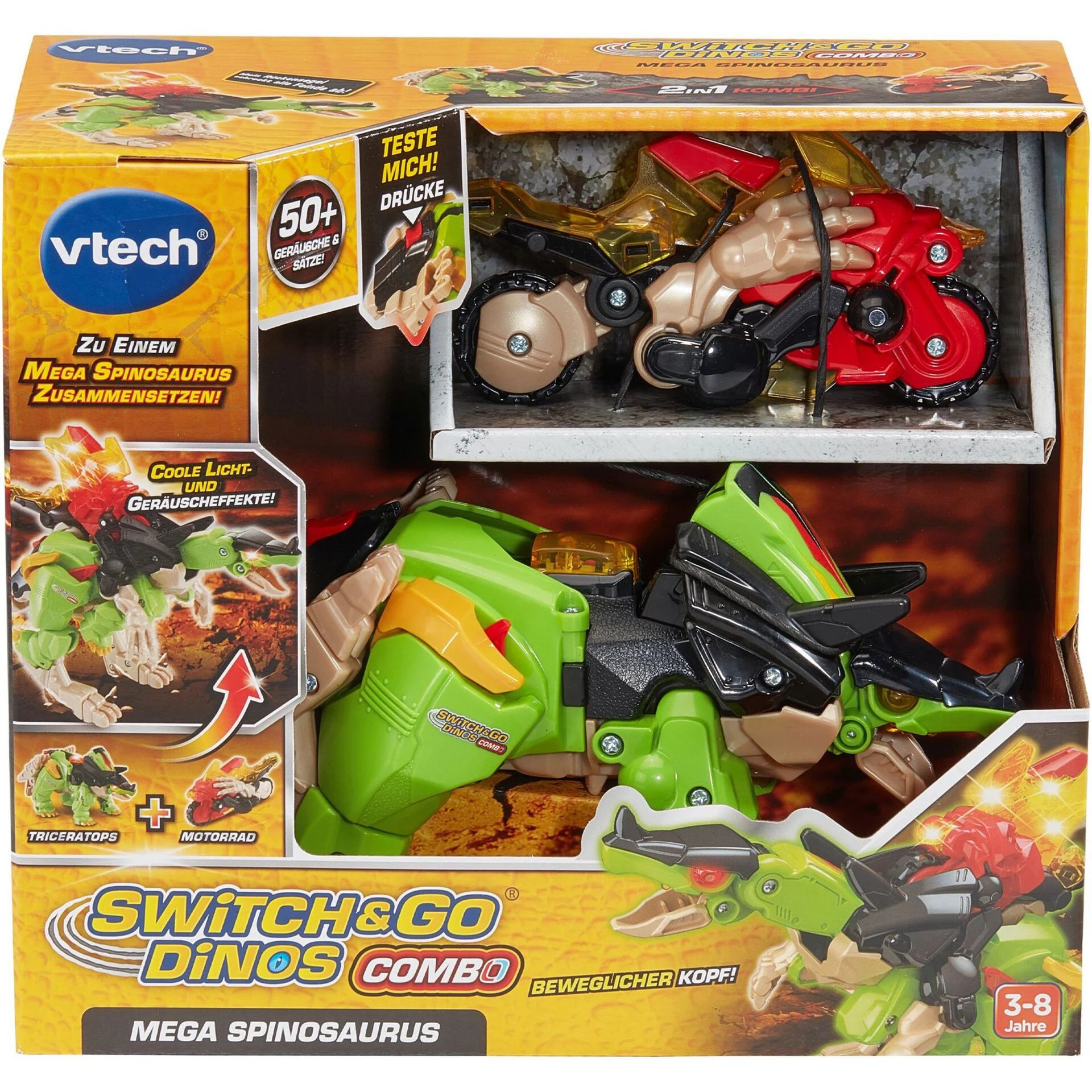 Vtech, Switch, Go, DinosCombo, Mega, Spinosaur Vtech Switch Go DinosCombo Mega Spinosaur