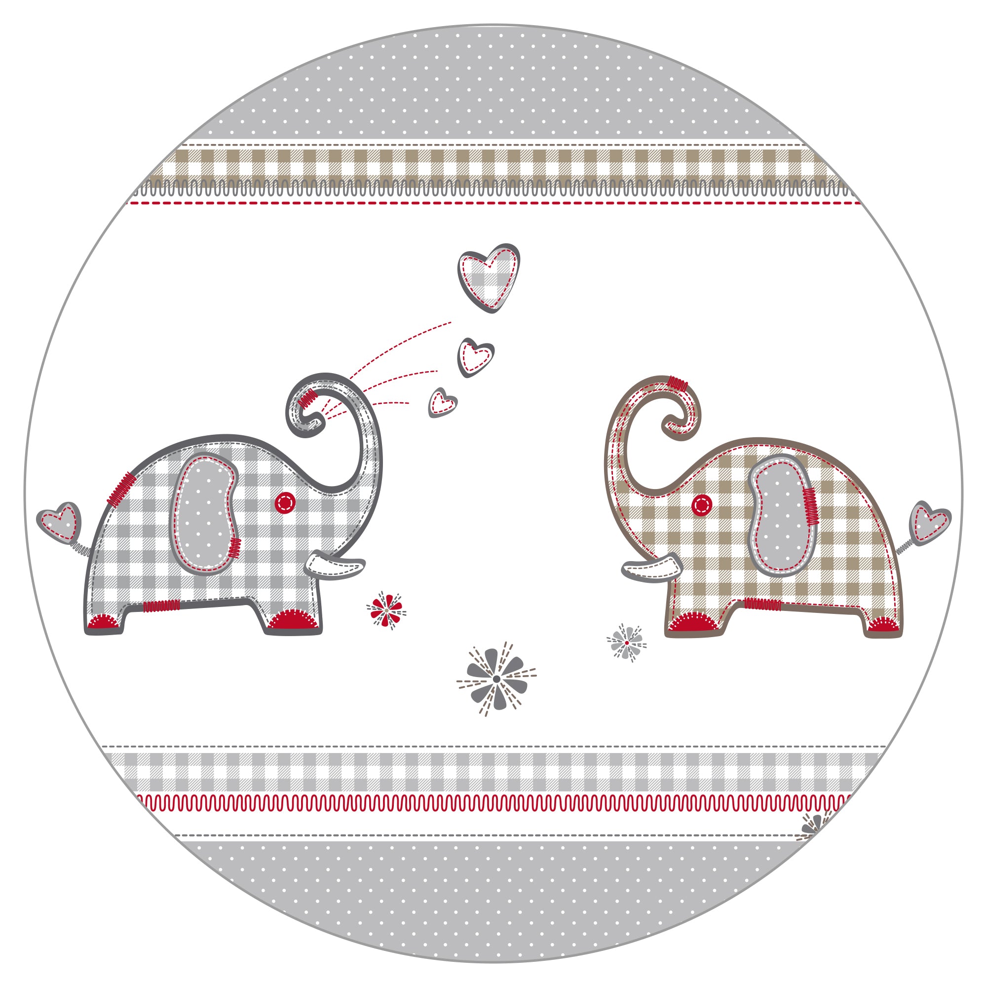 Roba 0232S145 Laufgitter 6-eckig Jumbo twins grau natur lackiert - Produktbild 2