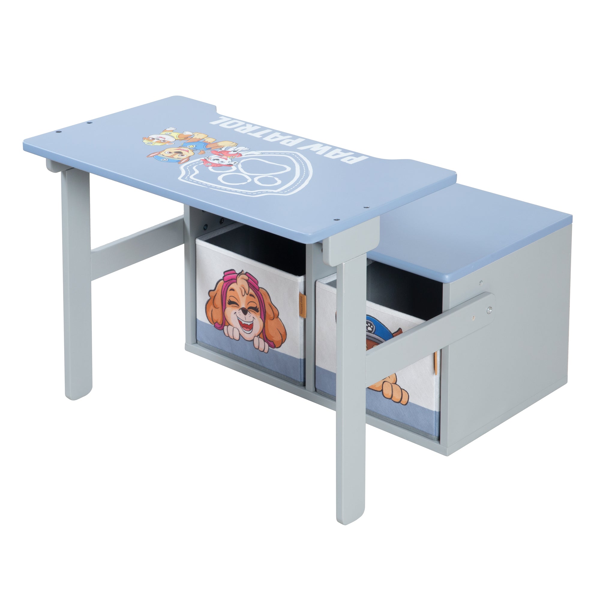 Roba 450770PW3 Klappbare Sitzbank mit Aufbewahrung blau – Spielmöbel - Bild 3 Roba 450770PW3 Klappbare Sitzbank mit Aufbewahrung blau – Spielmöbel - Produktbild 3