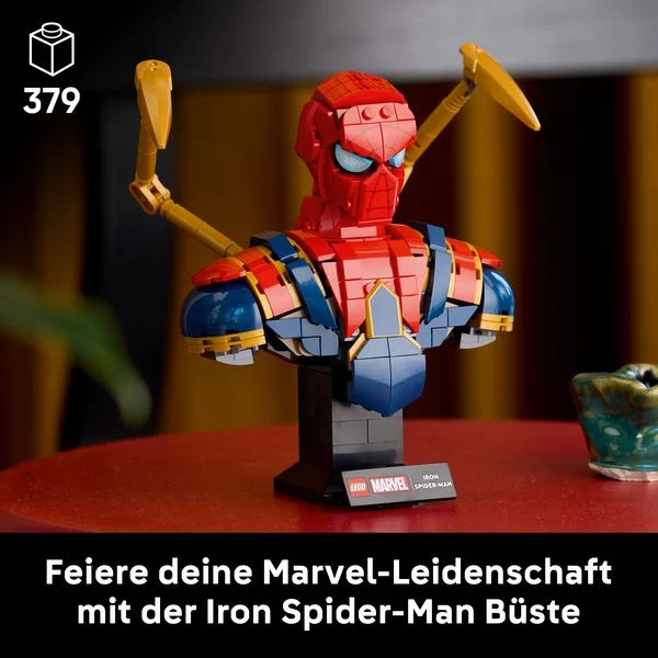 LEGO® MARVEL Super Heroes 76326 Iron Spider-Man Büste LEGO® MARVEL Super Heroes 76326 Iron Spider-Man Büste