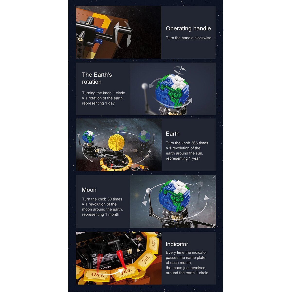 JAMARA CaDA Solar System 1:66186 Mio Bricks ab 8 Jahren