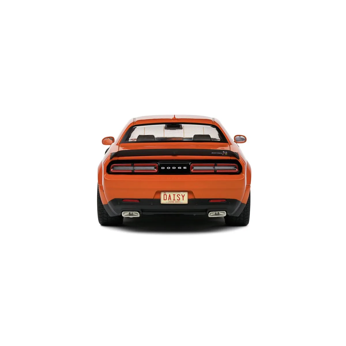 Solido Dodge Challenger SRT 2023 orange 421186413
