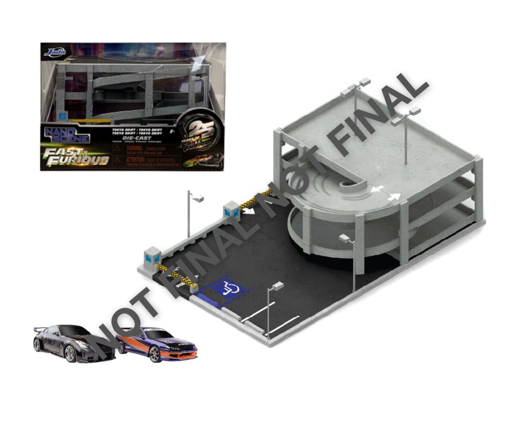 Jada Fast & Furious Nano Tokyo Drift Garage