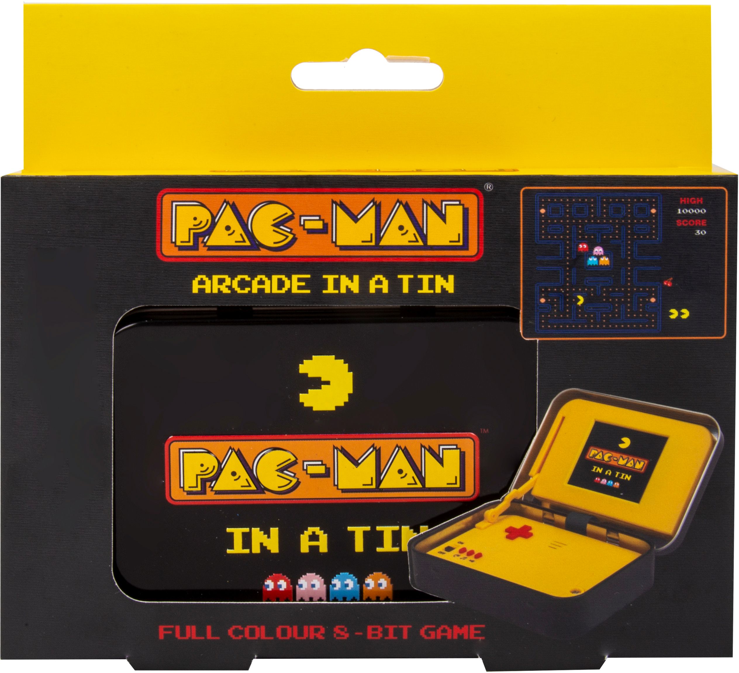 Pac-Man, Spiel, in, der, Dose
