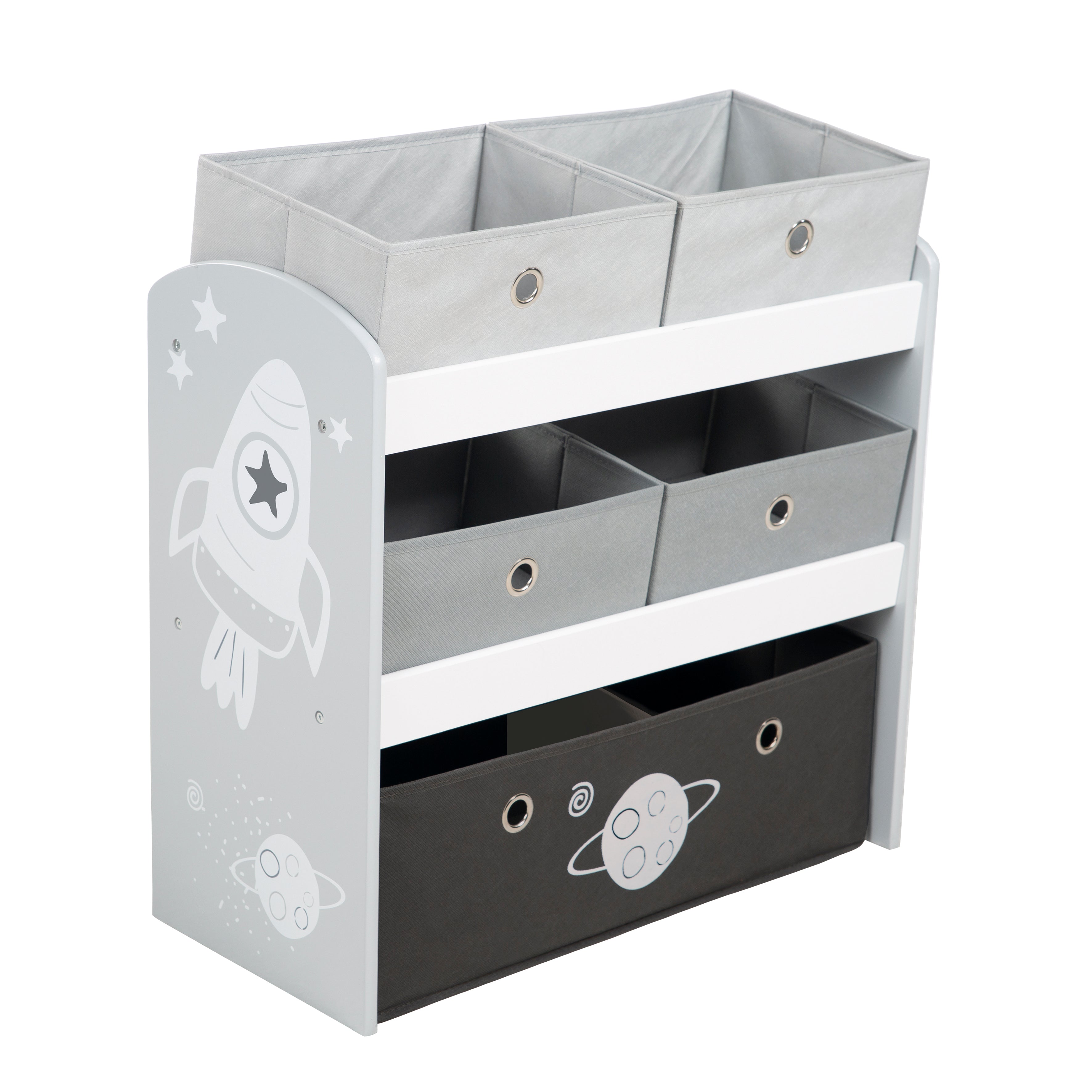 Roba 450159D222 Spielregal Rakete grau – Spielmöbel - Produktbild 2