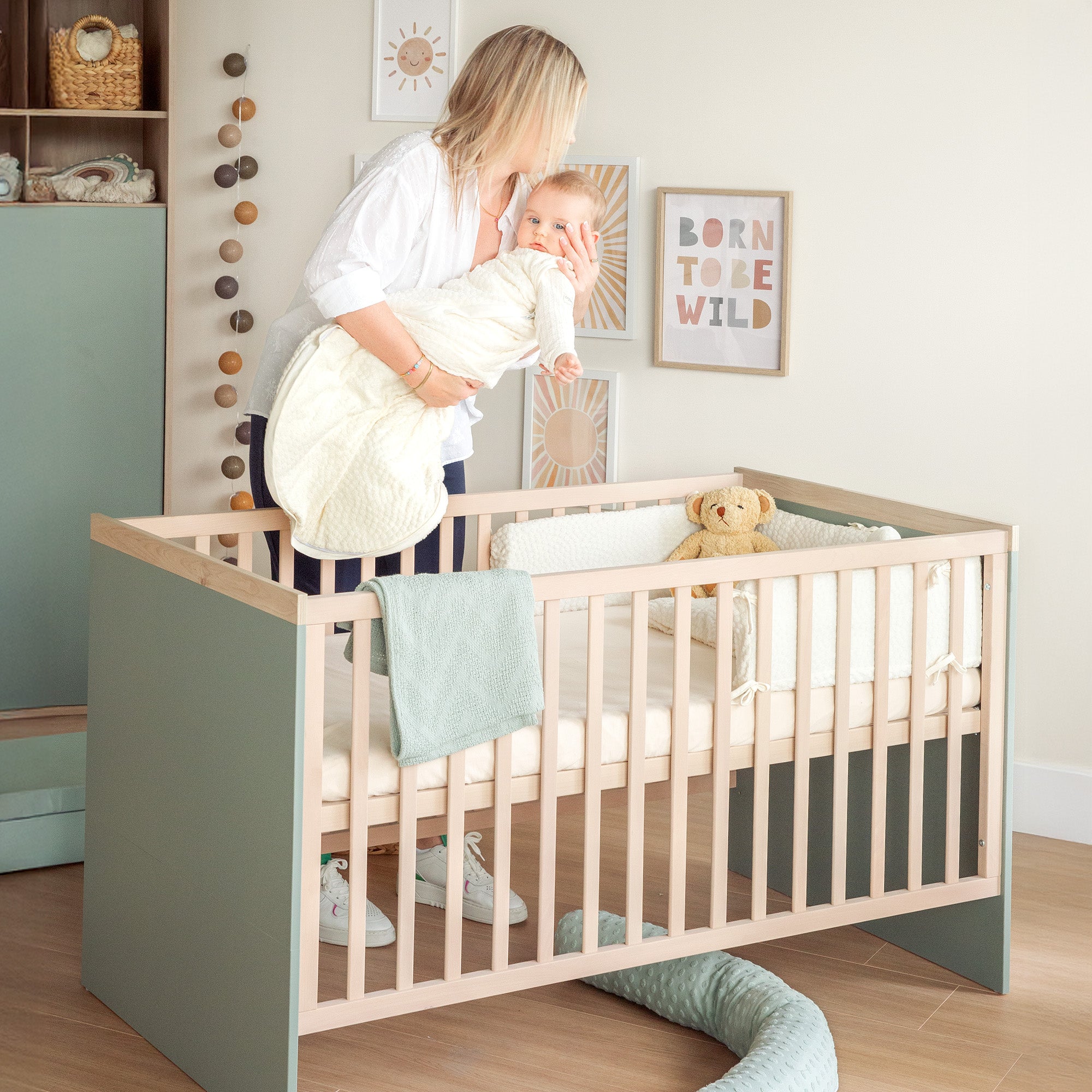 Roba 1911890 Kombi-Kinderbett 70x140 cm Selva - Produktbild 4