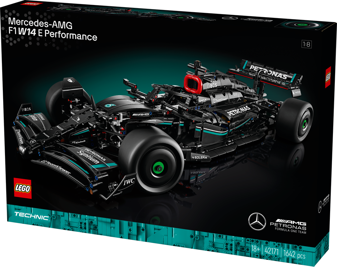 LEGO® icons Mercedes-AMG F1 W14 E Performance 42171 Auto, Formel Eins, Fahrzeug, Maschine, Rad