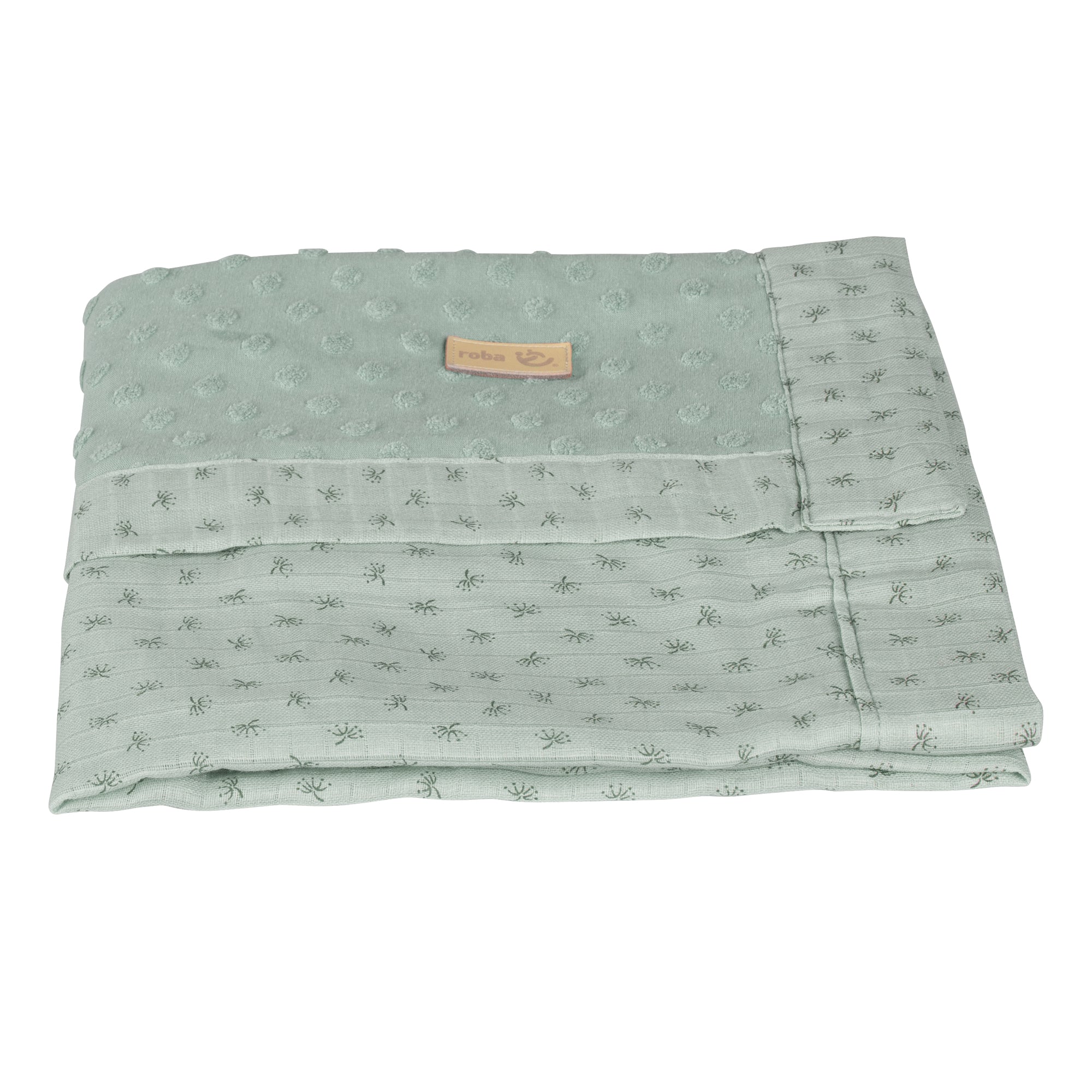 Roba 306111G240 Babydecke Lil Planet frosty green – Heim Textilien - Bild 1 Roba 306111G240 Babydecke Lil Planet frosty green – Heim Textilien - frosty green - Heim Textilien - Produktbild 1