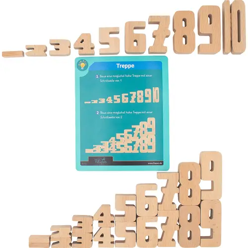 Filapen Montessori Zahlensteine 62 Stck. Filapen Montessori Zahlensteine 62 Stck.