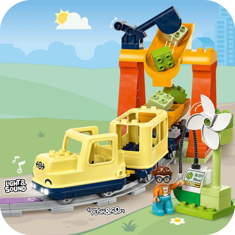 LEGO® DUPLO® Große interaktive Eisenbahn 10428 LEGO® DUPLO® Große interaktive Eisenbahn 10428