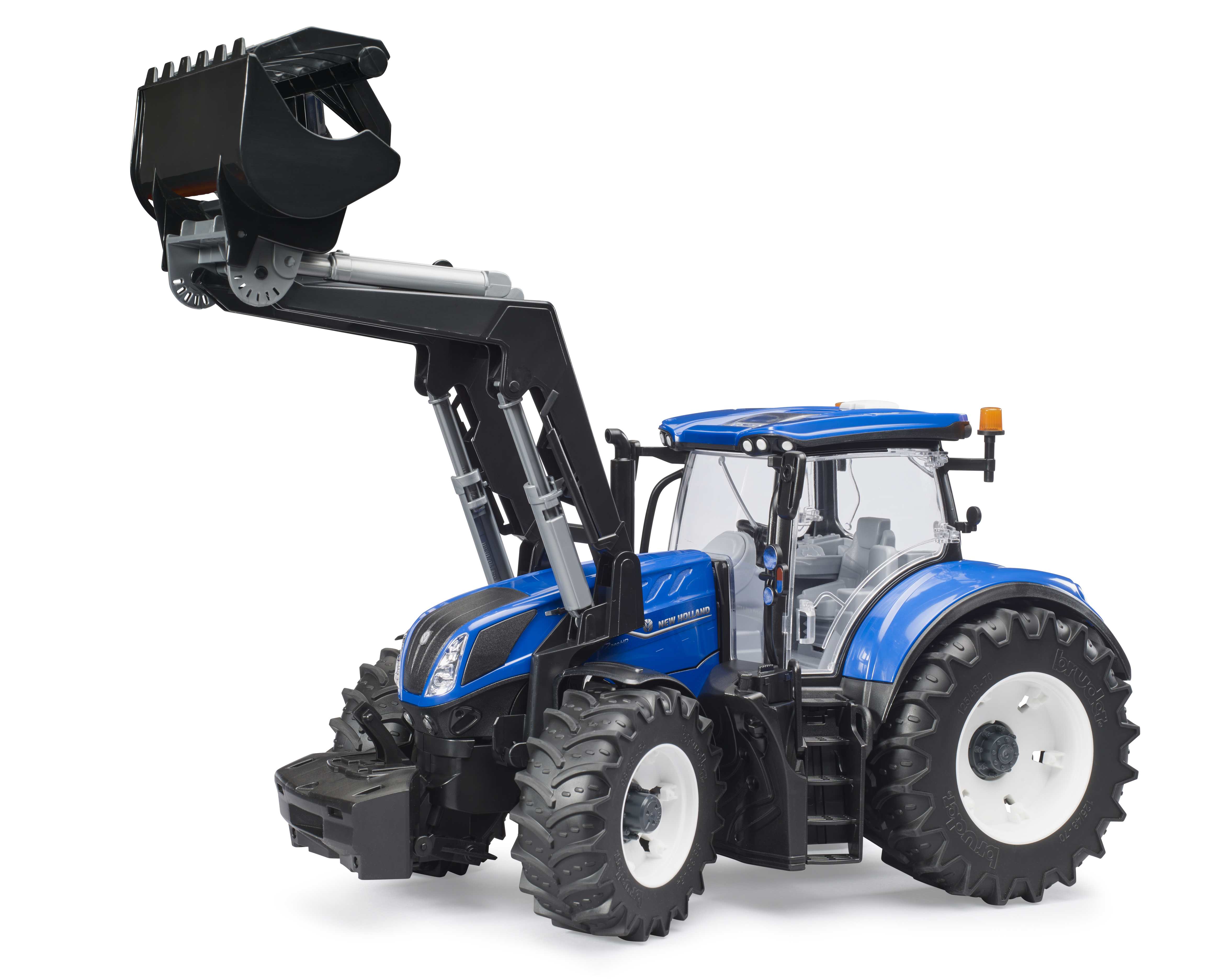 BRUDER 03121 - New Holland T7.340 mit Frontlader - Bild 3 BRUDER 03121 - New Holland T7.340 mit Frontlader - Bild 3