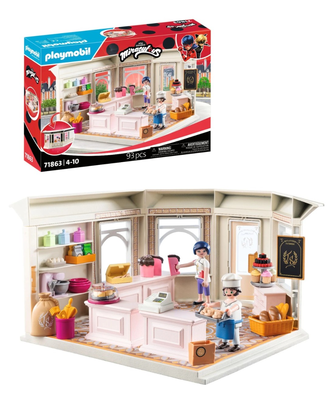 PLAYMOBIL 71863 Miraculous: Französische Bäckerei PLAYMOBIL 71863 Miraculous: Französische Bäckerei