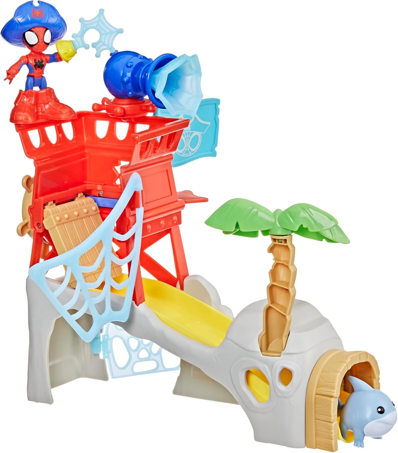 Marvel Spidey und Seine Super-Freunde Water-Webs Spidey Insel Spielset mit 2 Figuren Marvel Spidey und Seine Super-Freunde Water-Webs Spidey Insel Spielset mit 2 Figuren