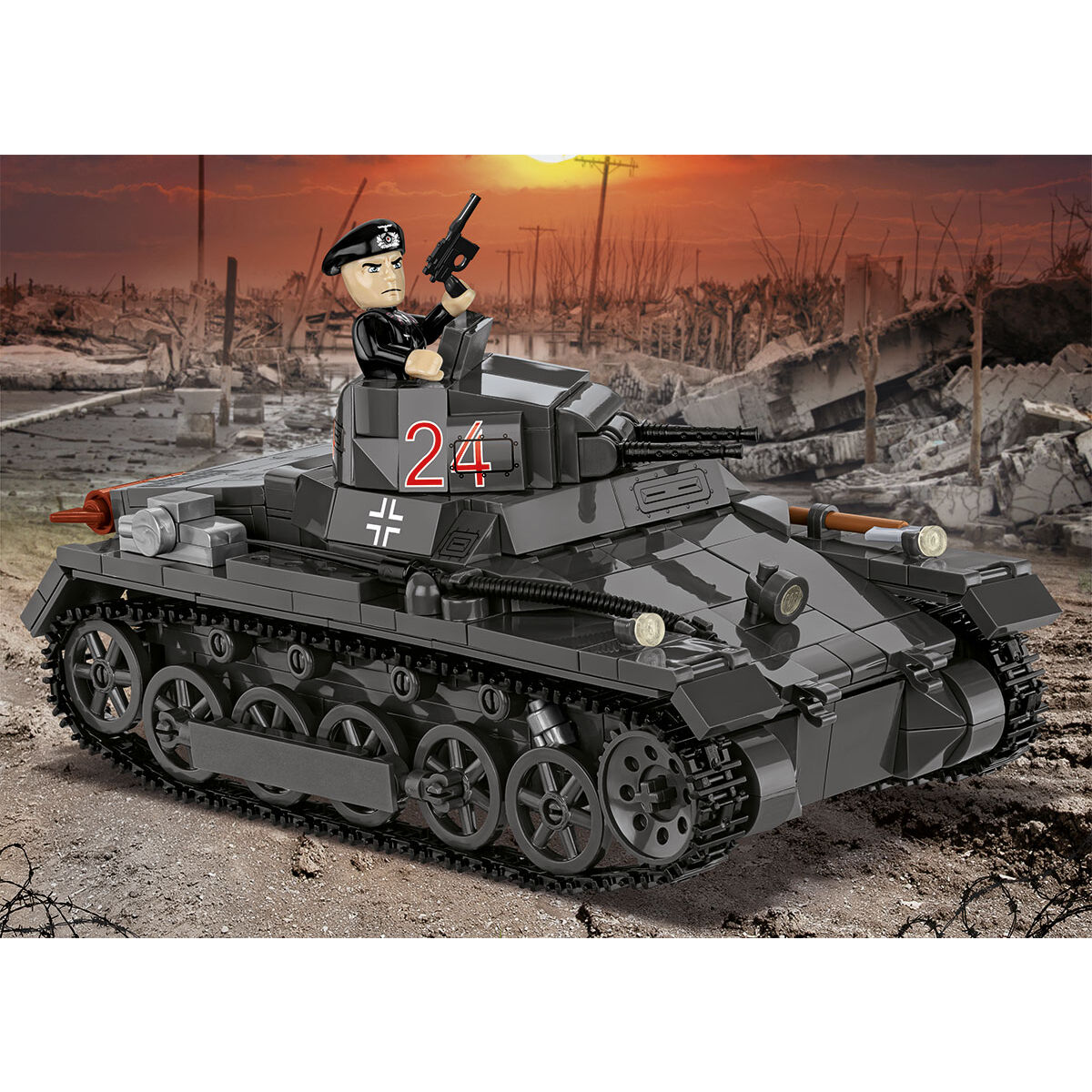 COBI 2660 - PANZER I AUSF.B - Bild 6 COBI 2660 - PANZER I AUSF.B - Bild 6