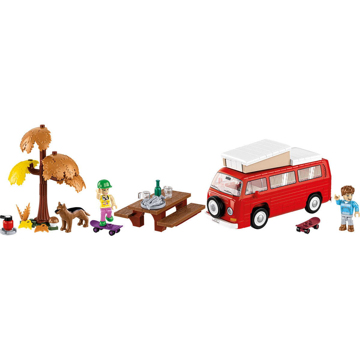 COBI 24616 - VW T2A Campingwagen SCALE 1:35 - Bild 7 COBI 24616 - VW T2A Campingwagen SCALE 1:35 - Bild 7