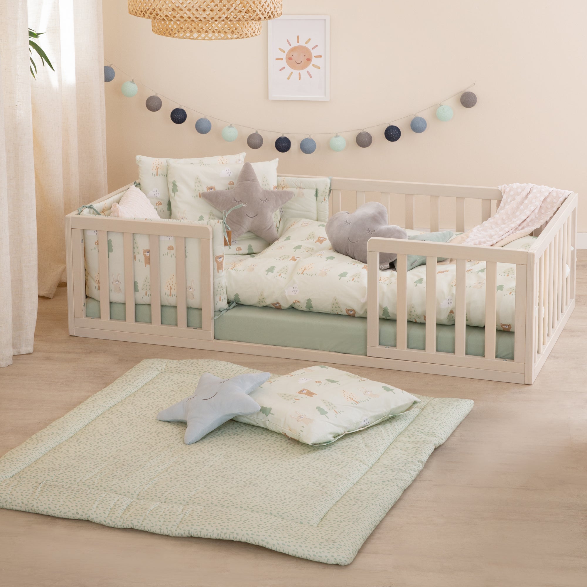 Roba 1491V283 Bettwäsche 2-tlg Woodland Buddies grün – Bettwäschen - Bild 5 Roba 1491V283 Bettwäsche 2-tlg Woodland Buddies grün – Bettwäschen - Produktbild 5