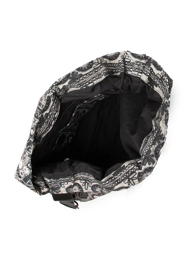 Desigual Damen Handtasche 22SAXA35 - Schwarz