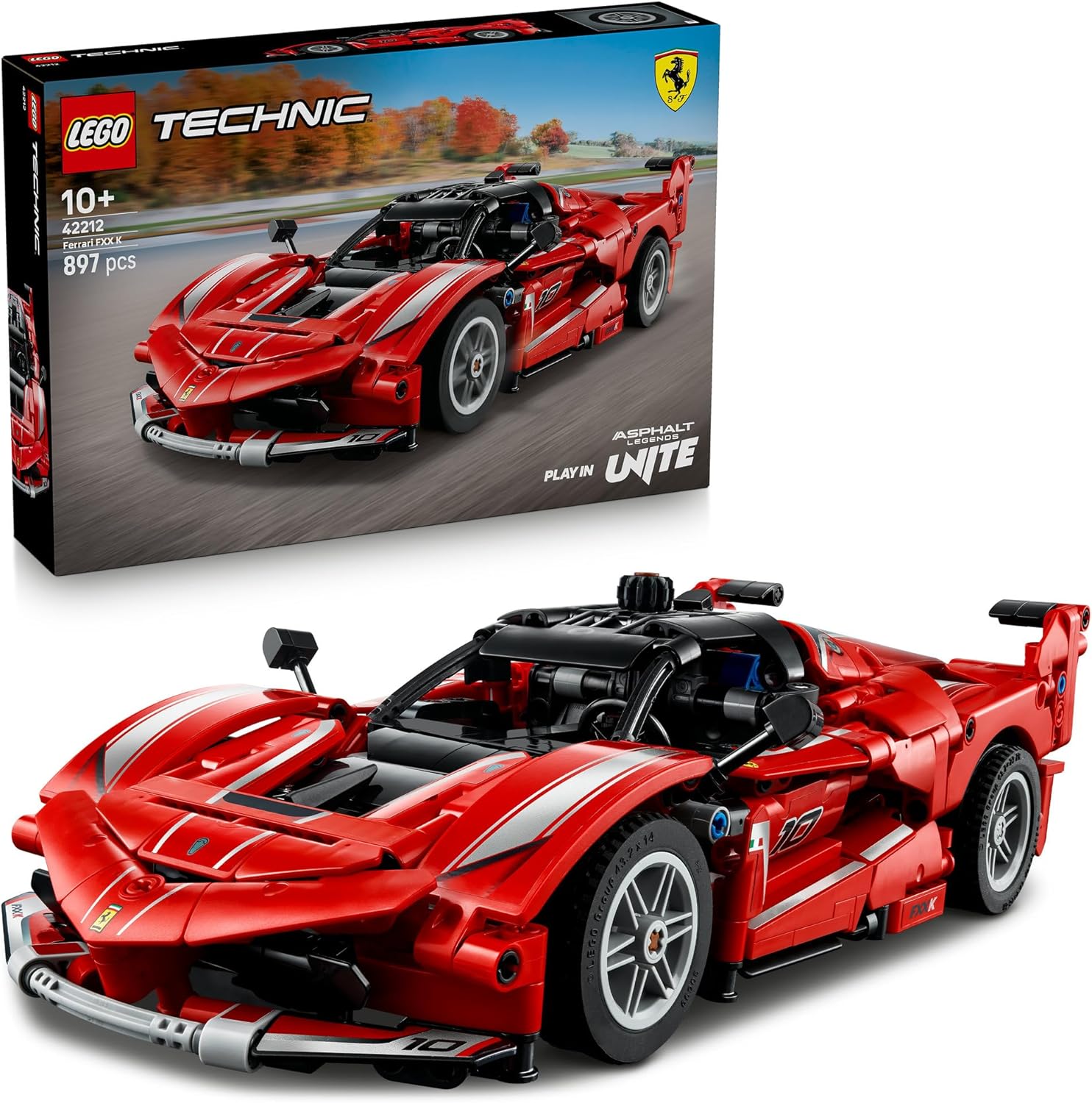 LEGO Technic 42171 Mercedes-AMG F1 W14 E Performance Rennwagen in Schwarz mit realistischen Details