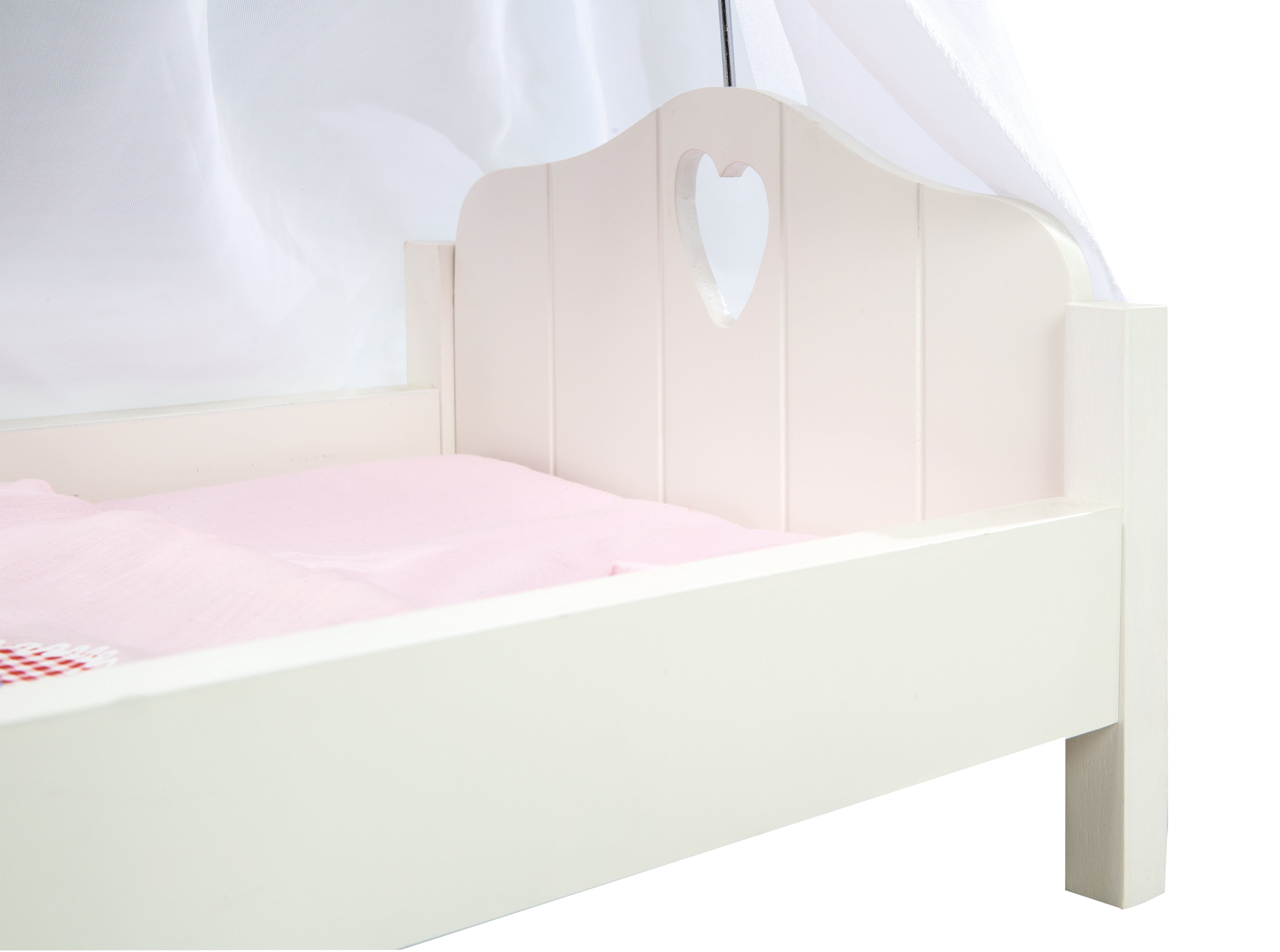 Roba 98333 Puppenstandbett Fienchen weiß – Puppenmöbel & Häuser - Bild 2 Roba 98333 Puppenstandbett Fienchen weiß – Puppenmöbel & Häuser - Produktbild 2