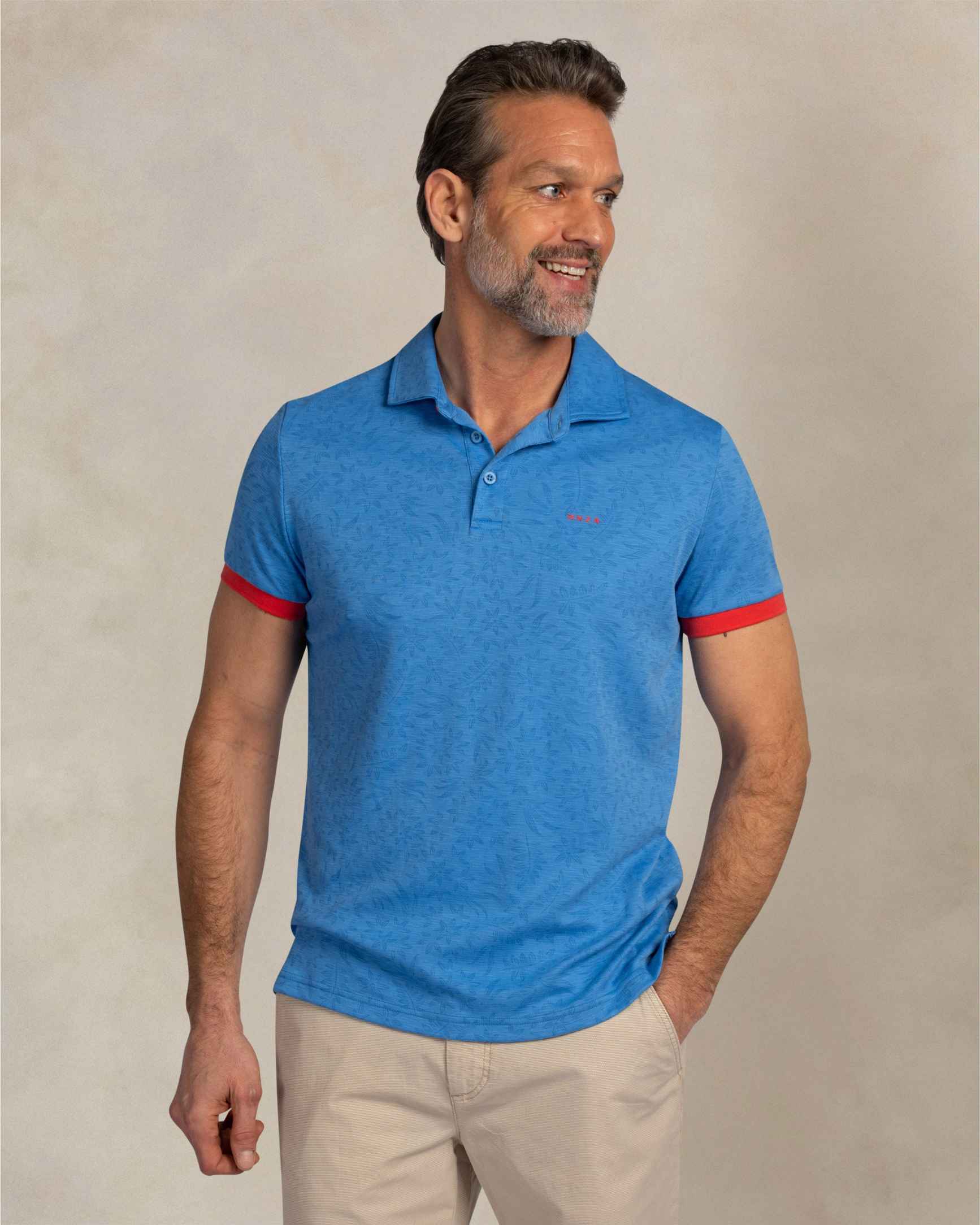 NZA 26CN110SB Poloshirt - Marineblau - Bild 4