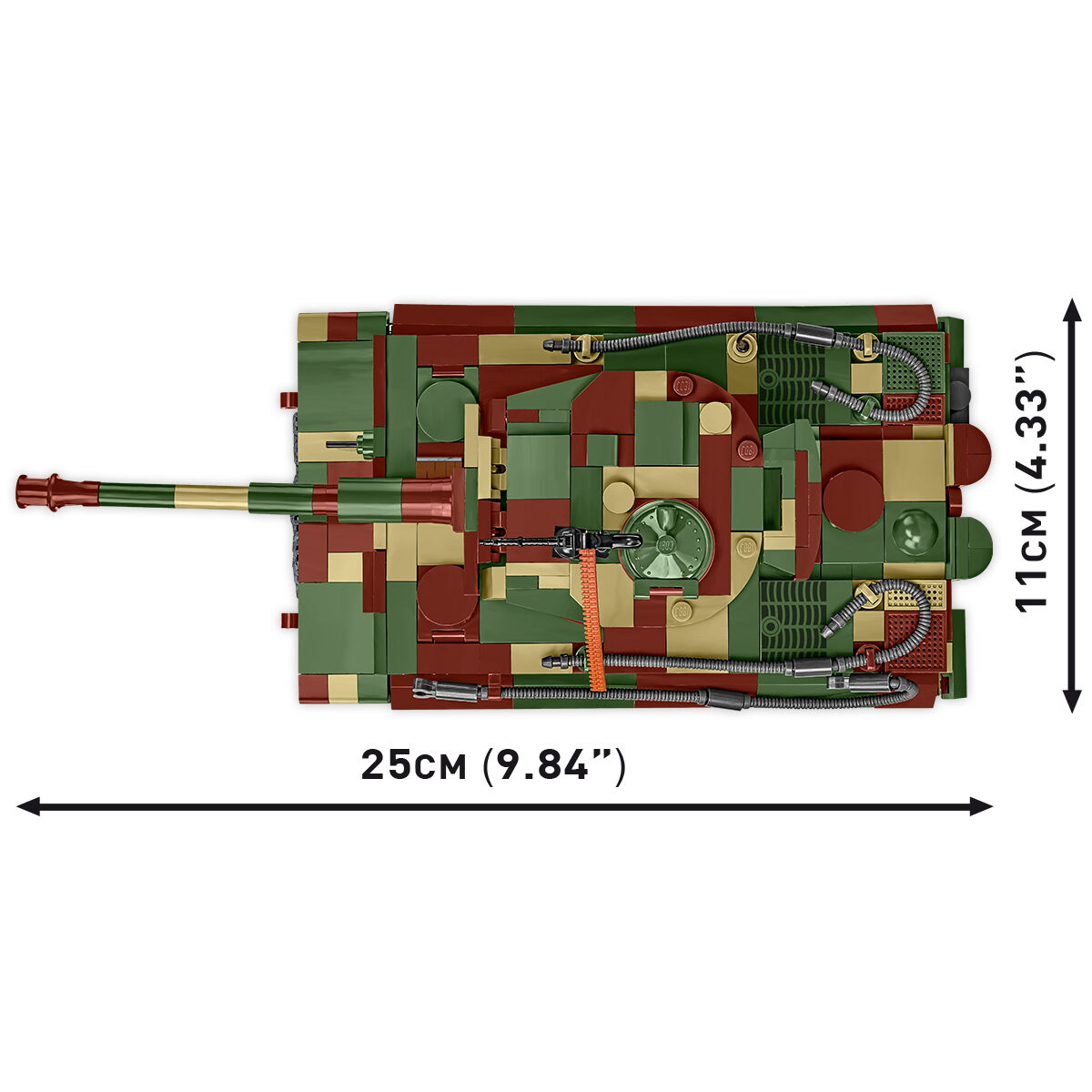 COBI 3124 - PZ.KPFW. VI TIGER AUSF. E, 1:35 - Bild 8 COBI 3124 - PZ.KPFW. VI TIGER AUSF. E, 1:35 - Bild 8