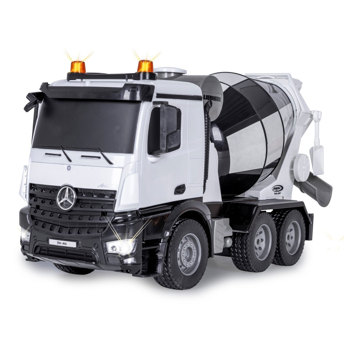 JAMARA Fahrmischer Mercedes-Benz Arocs Liebherr 1:20 2,4GHz ab 6 Jahren