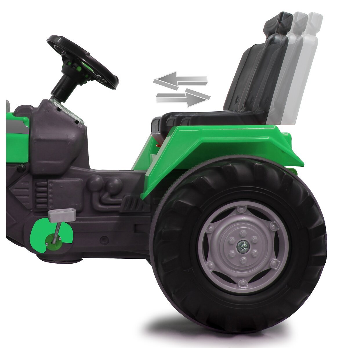 JAMARA Trettraktor Power Drag grün ab 3 Jahren JAMARA Trettraktor Power Drag grün ab 3 Jahren