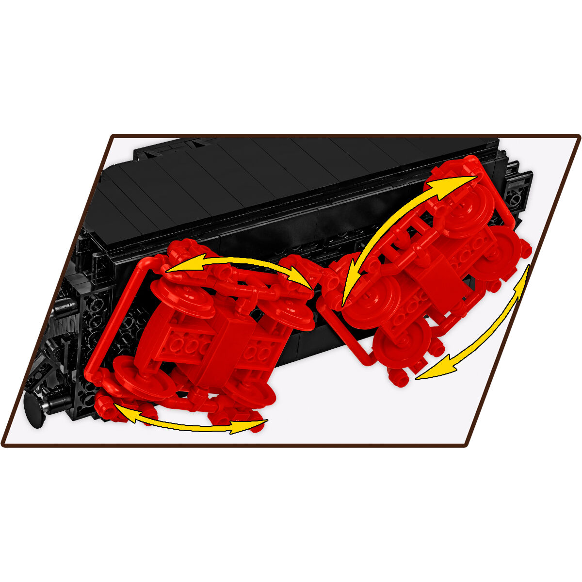 COBI 6286 - DR BR 03 STEAM Locomotive & Watercrane - Bild 12