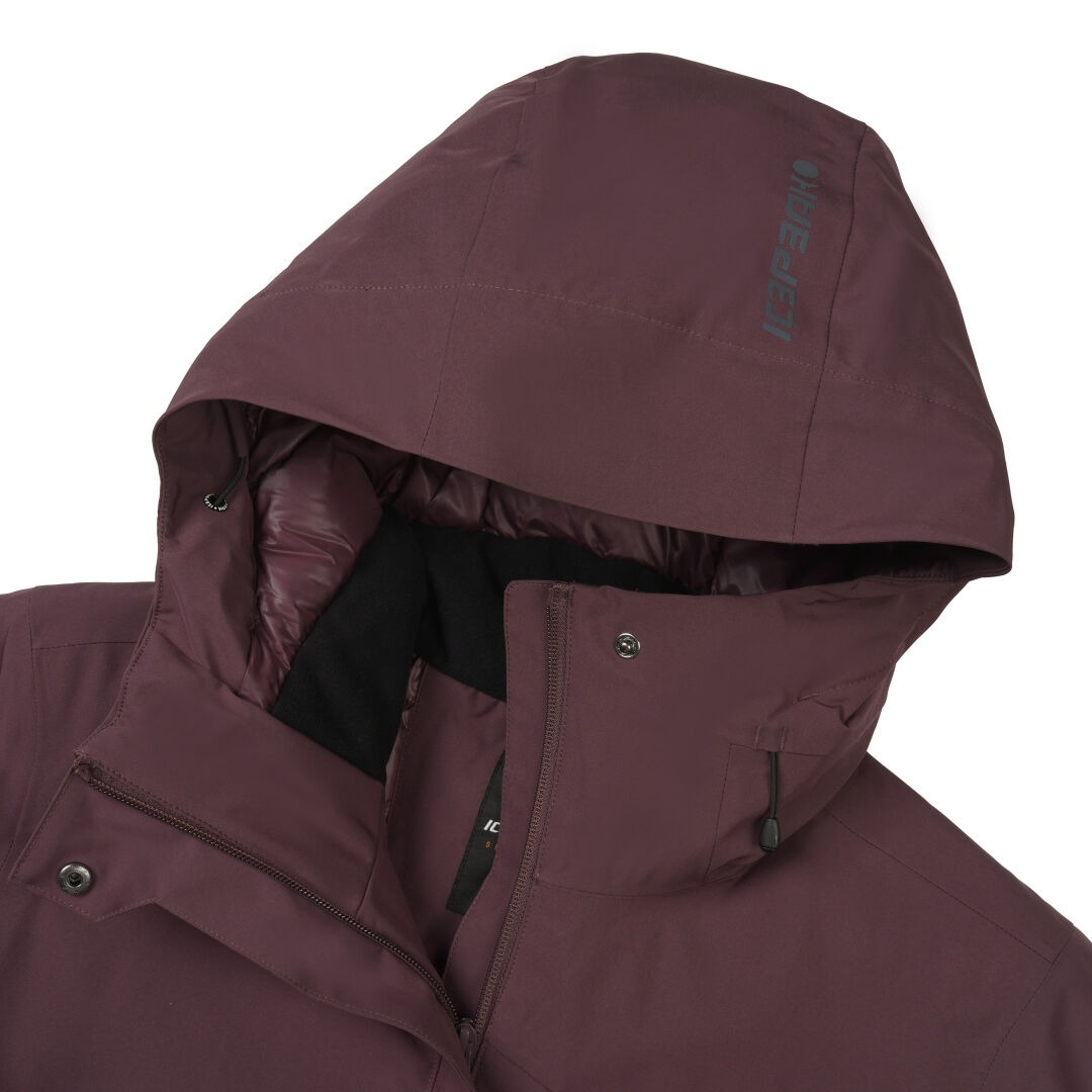 ICEPEAK ICEPEAK 253008593IWI BAGHERIA Winterjacke Damen Bordeaux ICEPEAK ICEPEAK 253008593IWI BAGHERIA Winterjacke Damen Bordeaux