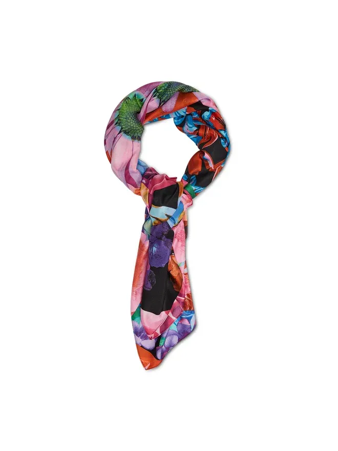Desigual Damen Tuch „Carre Patch Lacroix“ - Bunt 22SAWA53 Desigual Damen Tuch „Carre Patch Lacroix“ - Bunt 22SAWA53