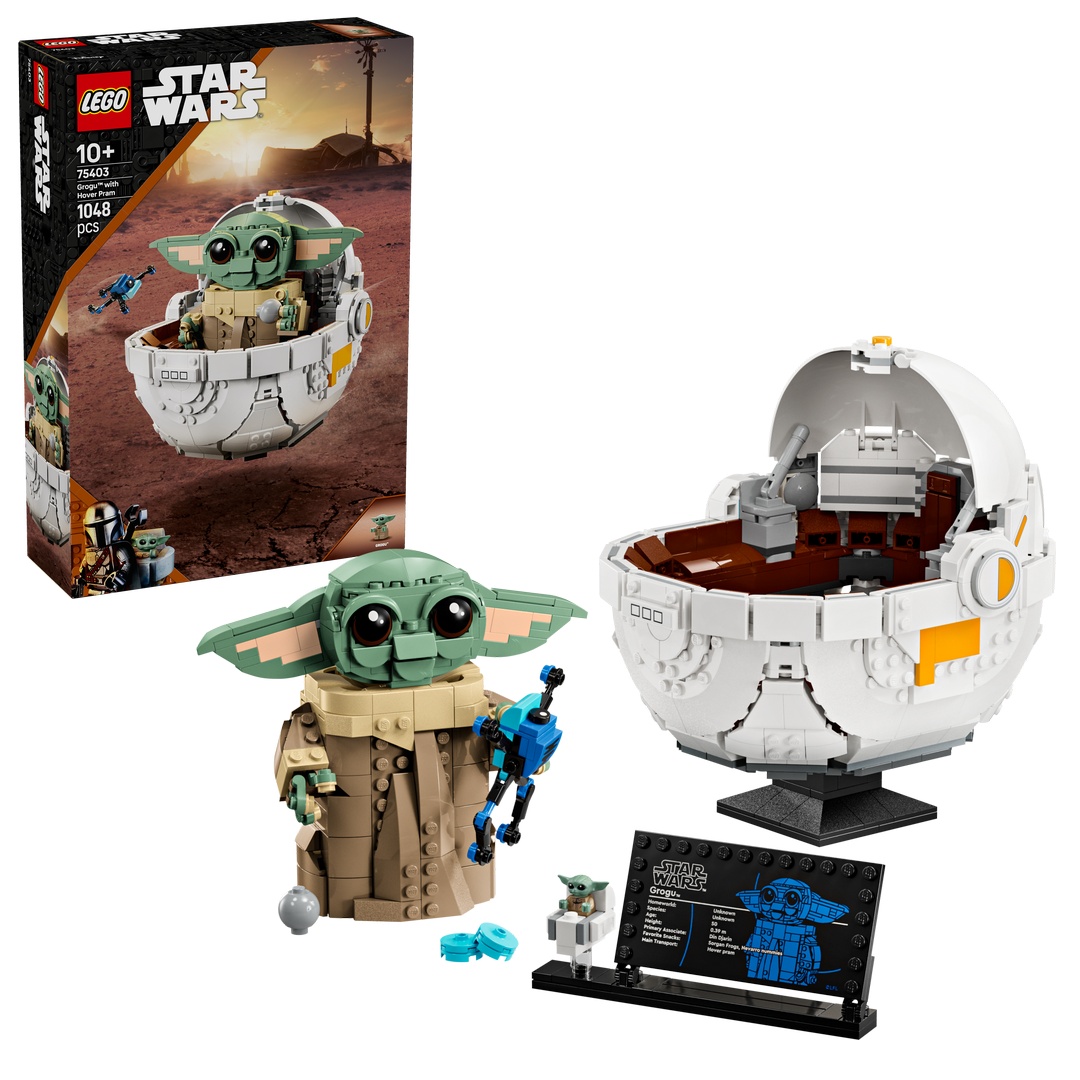 LEGO, Star, Wars, 75403, Grogu, in, seiner, Repulsorwiege LEGO Star Wars 75403 Grogu in seiner Repulsorwiege