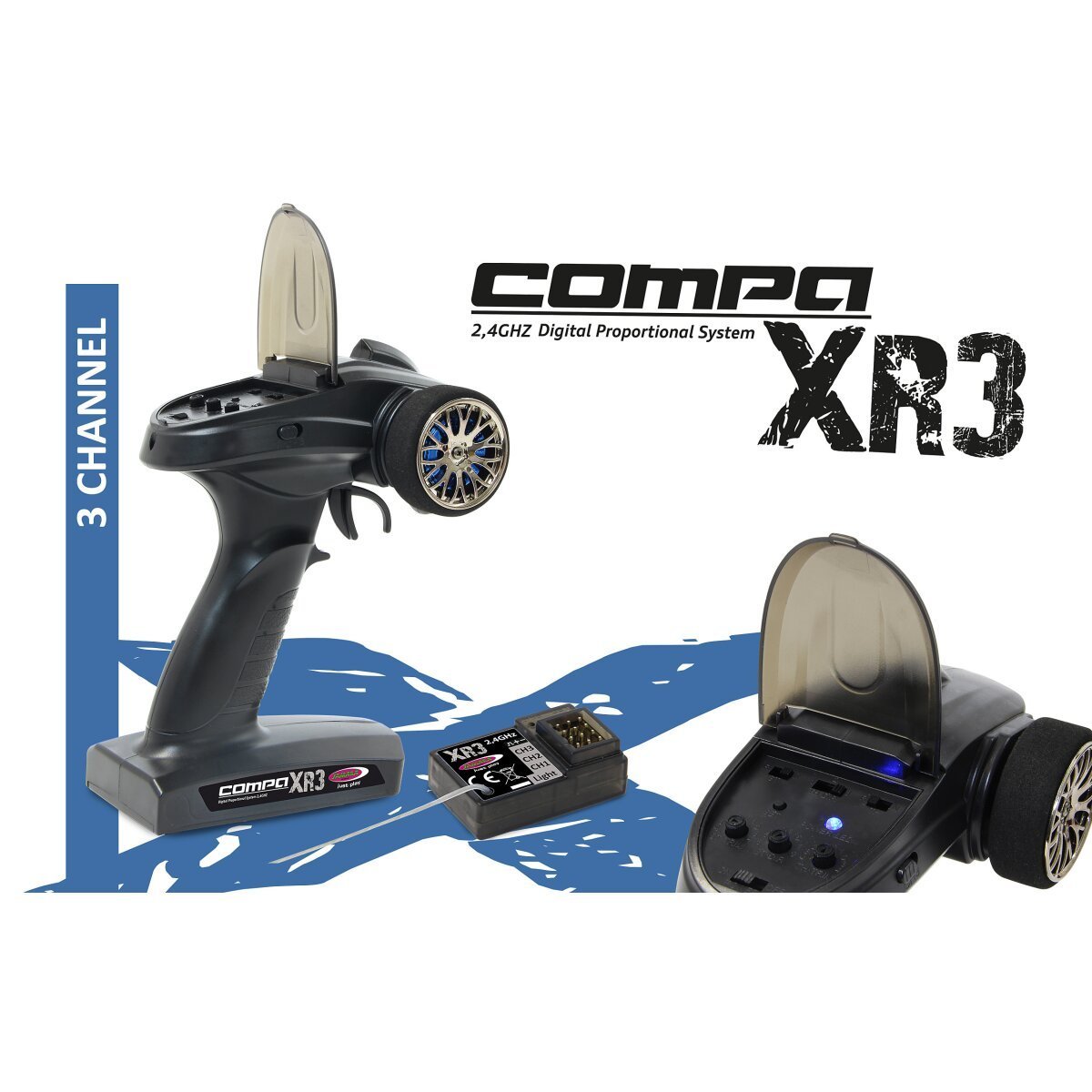 JAMARA Fernsteuerung Compa XR3 2,4GHz