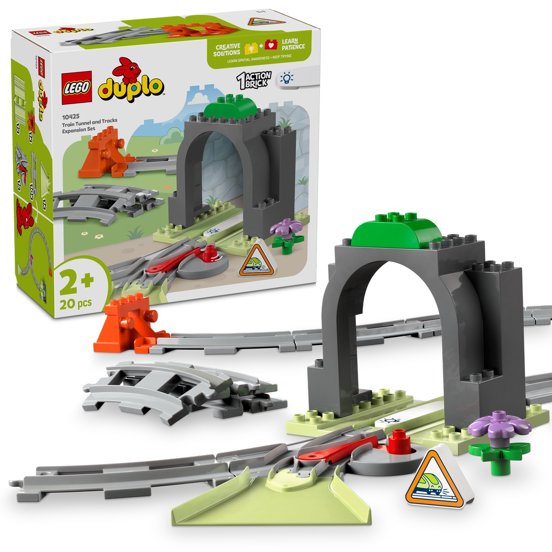 LEGO® DUPLO® Eisenbahntunnel und Schienen - Erweiterungsset 10425 LEGO® DUPLO® Eisenbahntunnel und Schienen - Erweiterungsset 10425