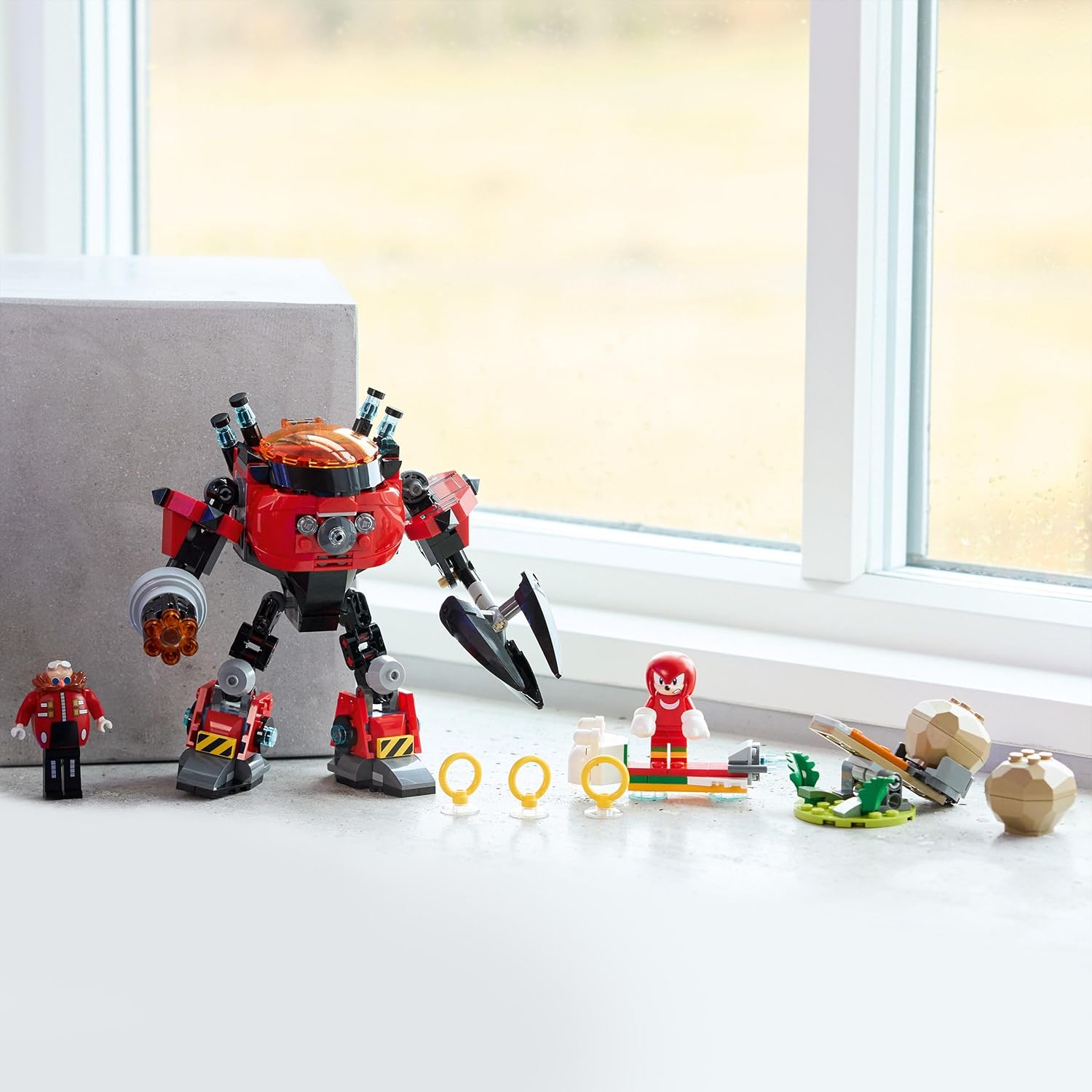 LEGO® Sonic the Hedgehog 77005 Knuckles vs. Dr. Eggmans Egg Crusher Mech