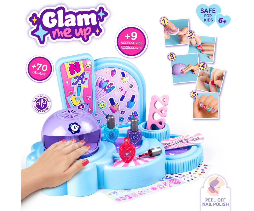 Smoby Smoby Glam Kinderkosmetik Nail Salon