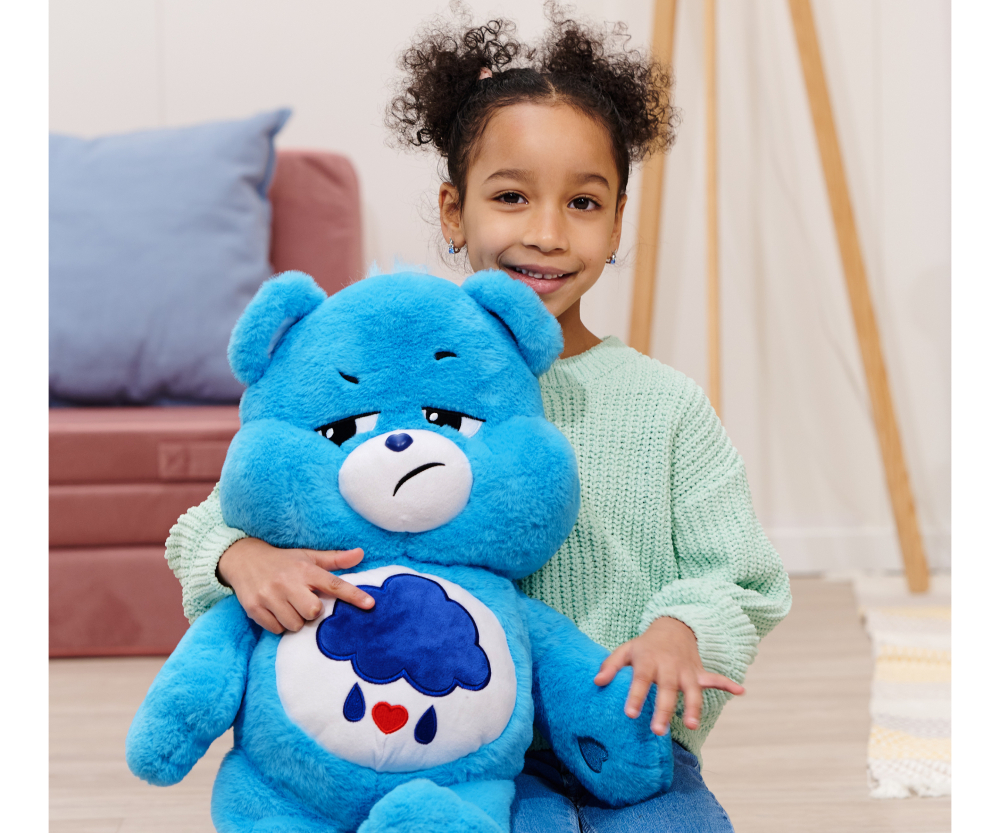 Simba Care Bears - Brummbärchi, 60cm Simba Care Bears - Brummbärchi, 60cm