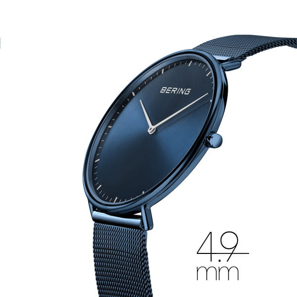 Bering 15739-397 Unisex Uhr, Milanaise, Blau Bering 15739-397 Unisex Uhr, Milanaise, Blau