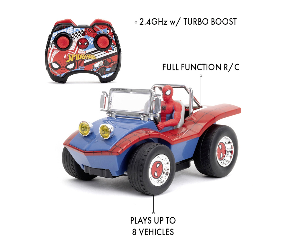 Jada RC Marvel Spider-Man Buggy 1:24