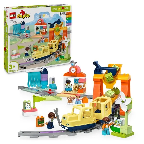LEGO® DUPLO® Große interaktive Eisenbahn 10428 LEGO® DUPLO® Große interaktive Eisenbahn 10428
