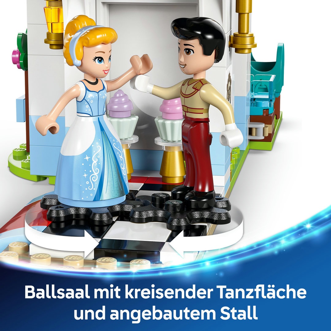 LEGO® Disney Prinzessin 43275 Cinderellas Schloss und Pferdekutsche LEGO® Disney Prinzessin 43275 Cinderellas Schloss und Pferdekutsche