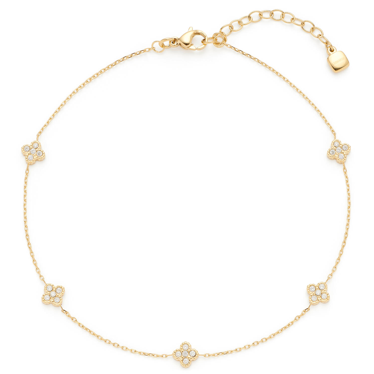 Leonardo 026251 Fußkette gold Lisette CIAO