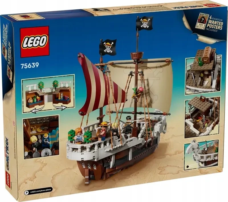 LEGO® One Piece Das Piratenschiff Flying Lamb 75639